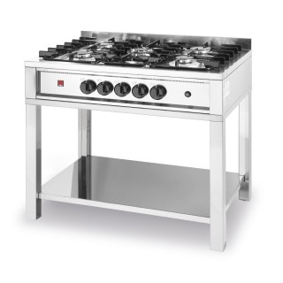 Hendi atviro modulio dujinė viryklė 5 kaitvečių Kitchen Line