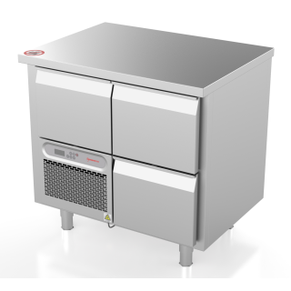 Novameta cooling counter with 1 door, -20 ... -18°C