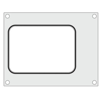 Hendi užlydimo forma padėklui 187x137mm