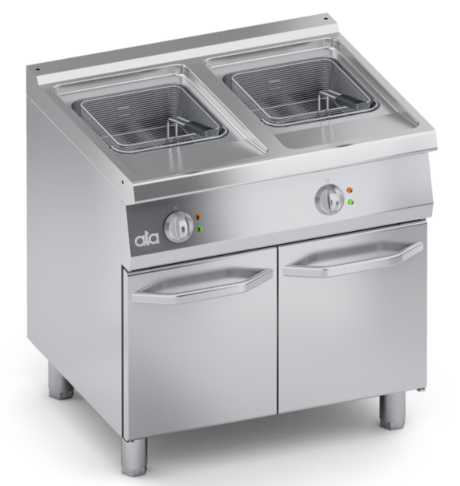 ATA elektrinė gruzdintuvė su stovu 2x15L K7EFG1015