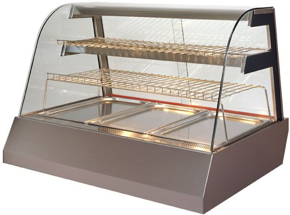 Unis Cool šildoma vitrina Kentucky Hot 3GN High