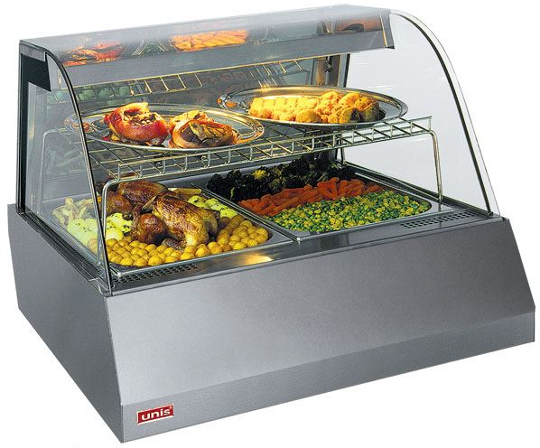 Unis Cool šildoma vitrina Kentucky Hot 2GN Self-Service