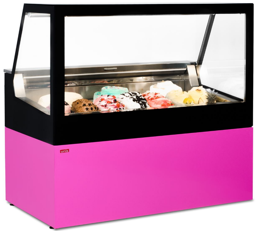 Unis Cool šaldoma ledų vitrina Cube II Ice Cream 1500