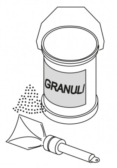 Platinum granulės 96100