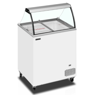 Tefcold glassfrys IC202SC-SO