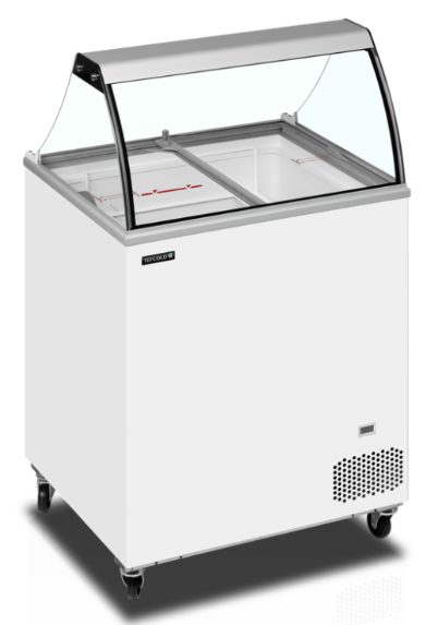 Tefcold glassfrys IC202SC-SO