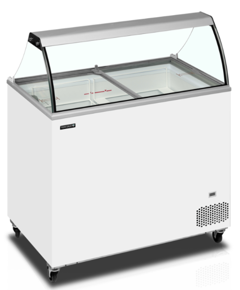 Tefcold glassfrys IC302SC-SO
