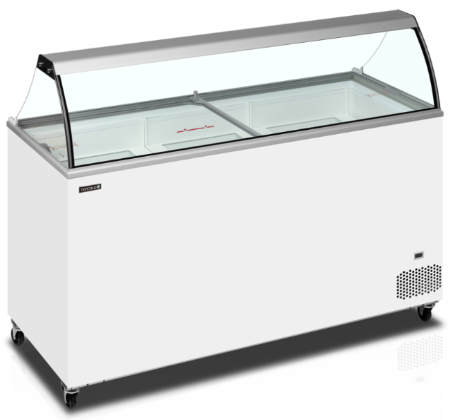 Tefcold glassfrys IC502SC-SO
