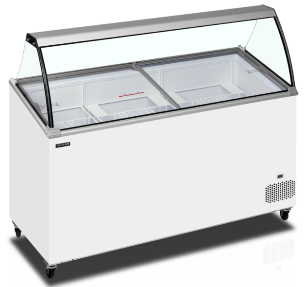 Tefcold glassfrys IC502SCE-SO