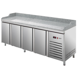 Asber pizzabänk ETP-8-250-40 HC GR