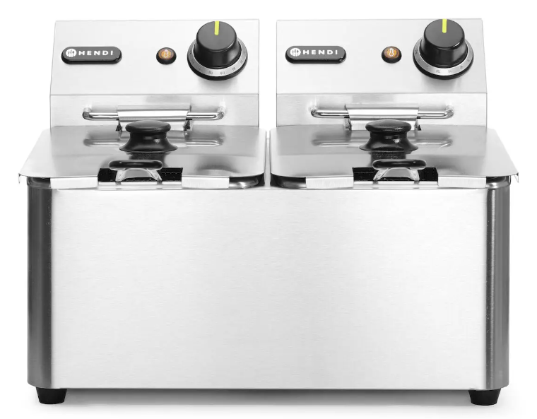 Hendi fritös Kitchen Line 2x4L