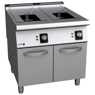 Fagor gasfritös med stativ 2x15 L