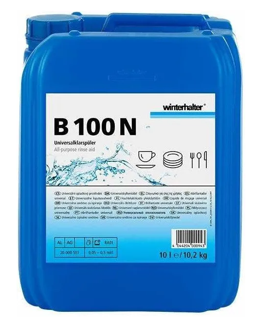 Winterhalter sköljmedel B 100 N, 10 l