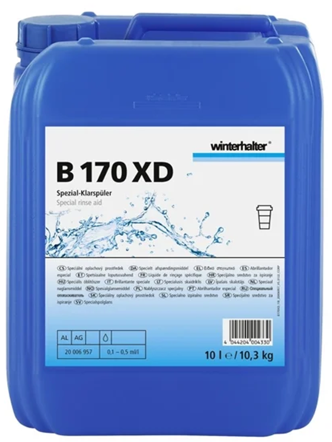 Winterhalter sköljmedel B 170 XD, 10 l