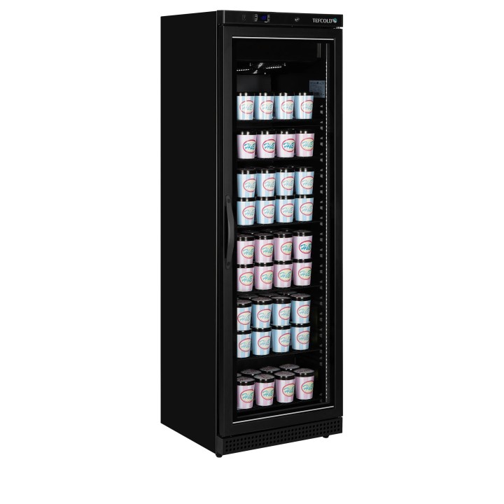 Tefcold glassfrysskåp UF400VGB