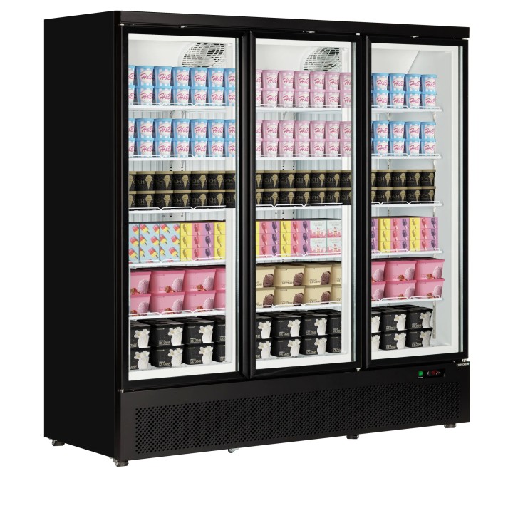 Tefcold tredubbel vitrinfrys Atom Maxi F3DB