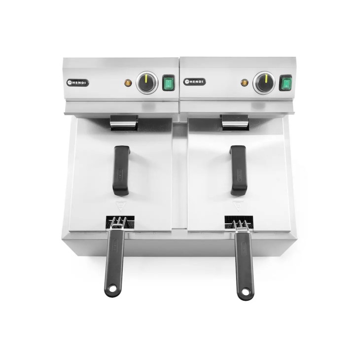 Hendi fritös Mastercook 2x8L