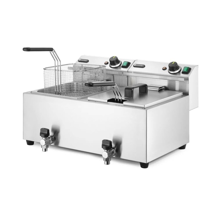Hendi fritös Mastercook 2x8L
