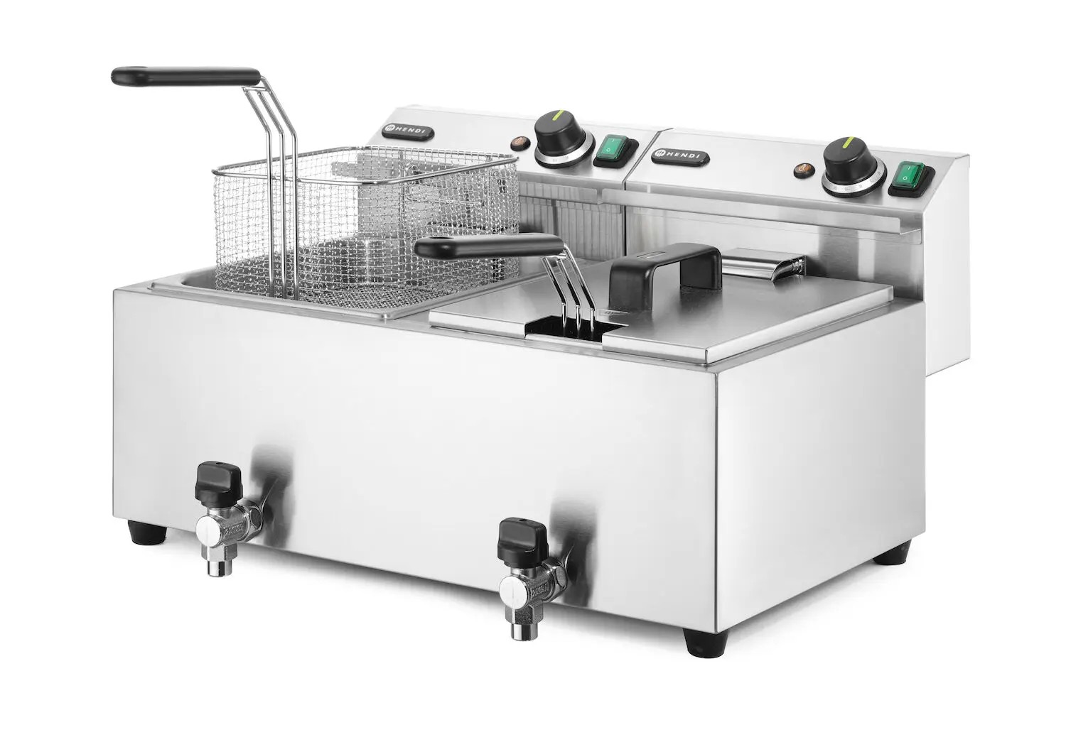 Hendi fritös Mastercook 2x8L