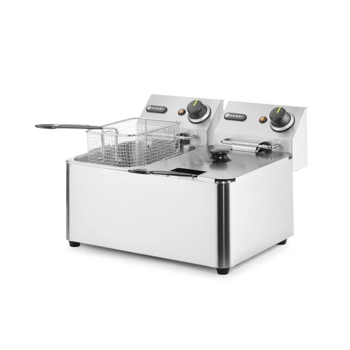 Hendi fritös Kitchen Line 2x4L