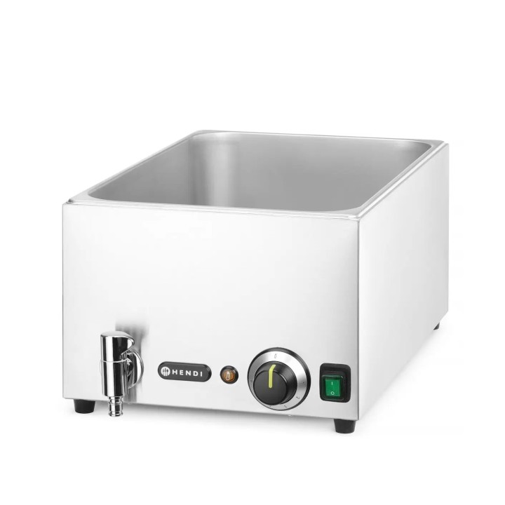 Hendi vattenbad med tappkran KITCHEN LINE - GN 1/1