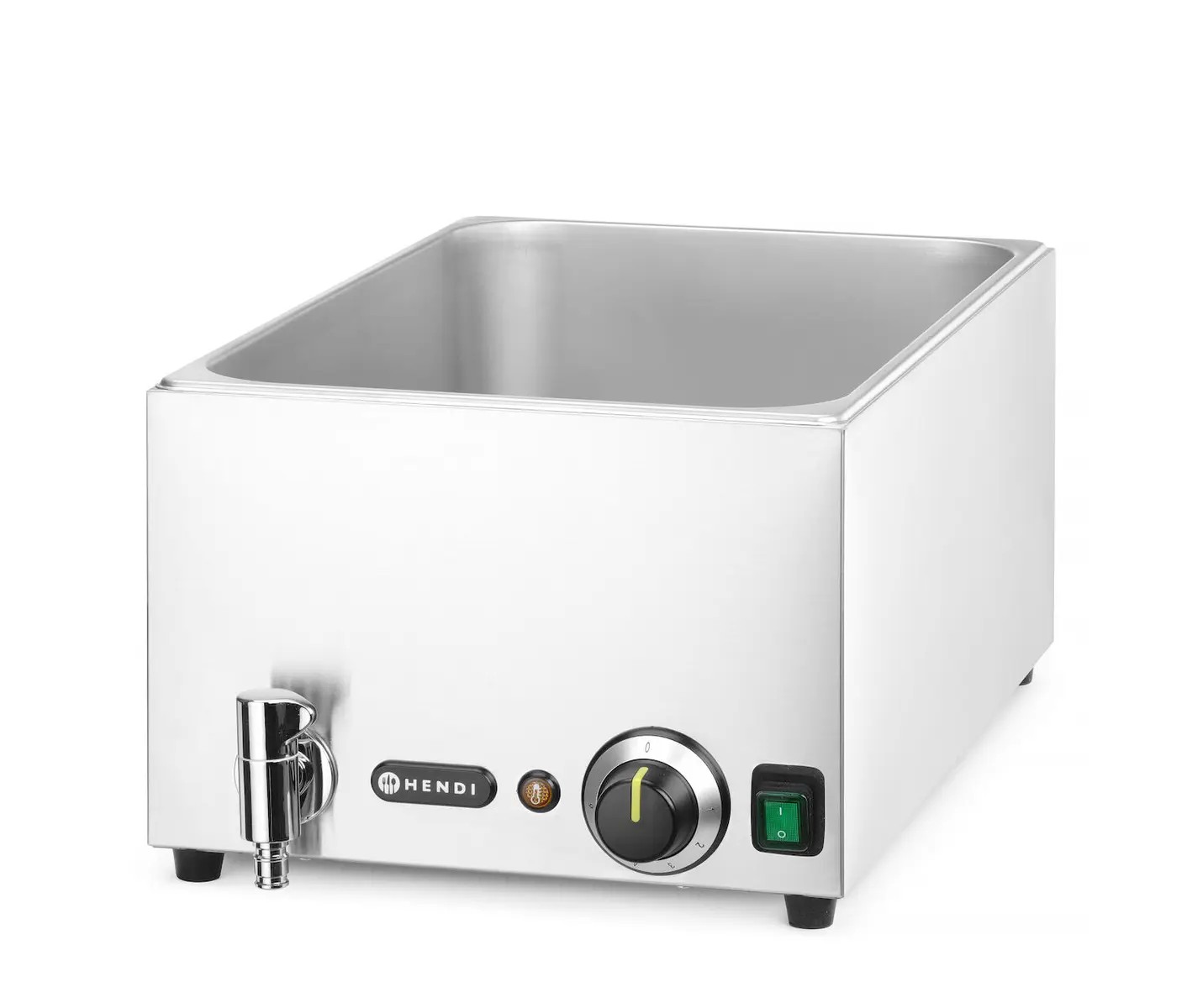Hendi vattenbad med tappkran KITCHEN LINE - GN 1/1