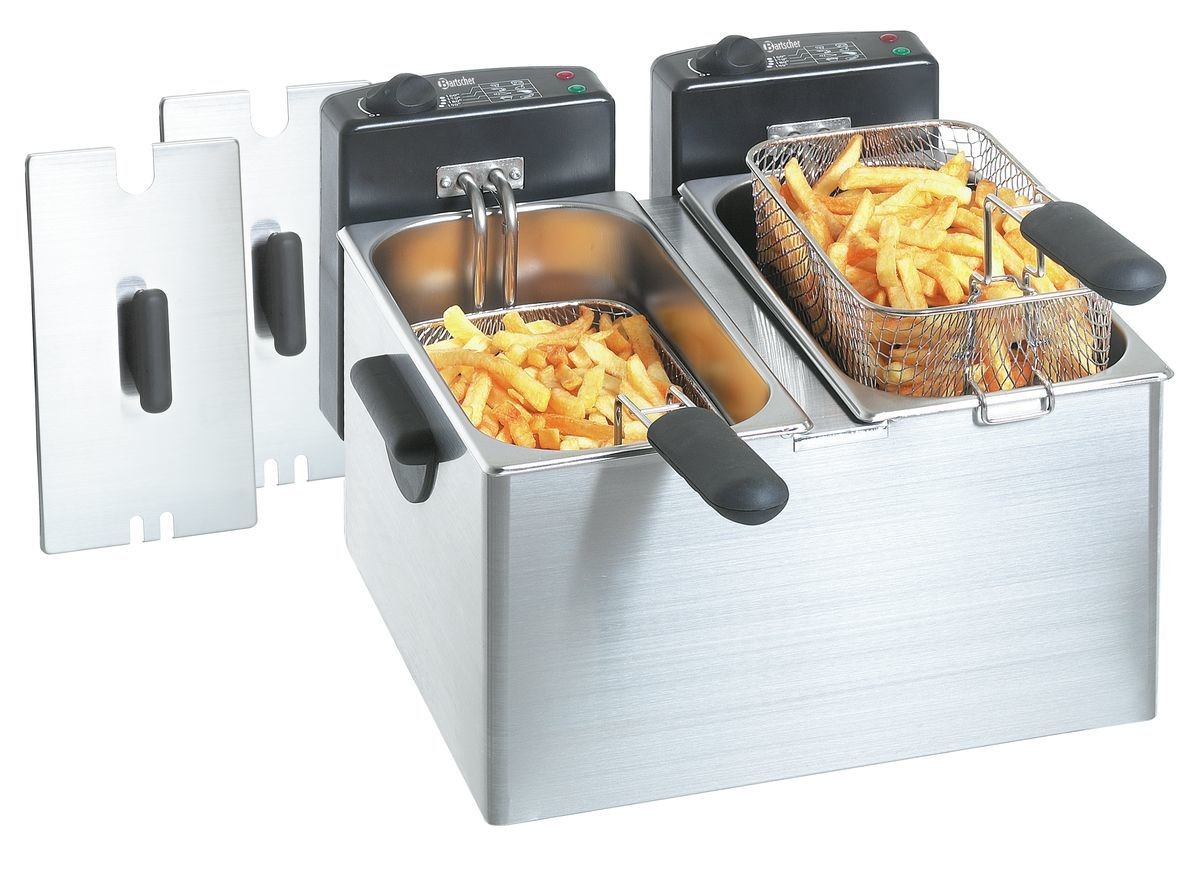 Bartscher fritös MINI III 2x4L