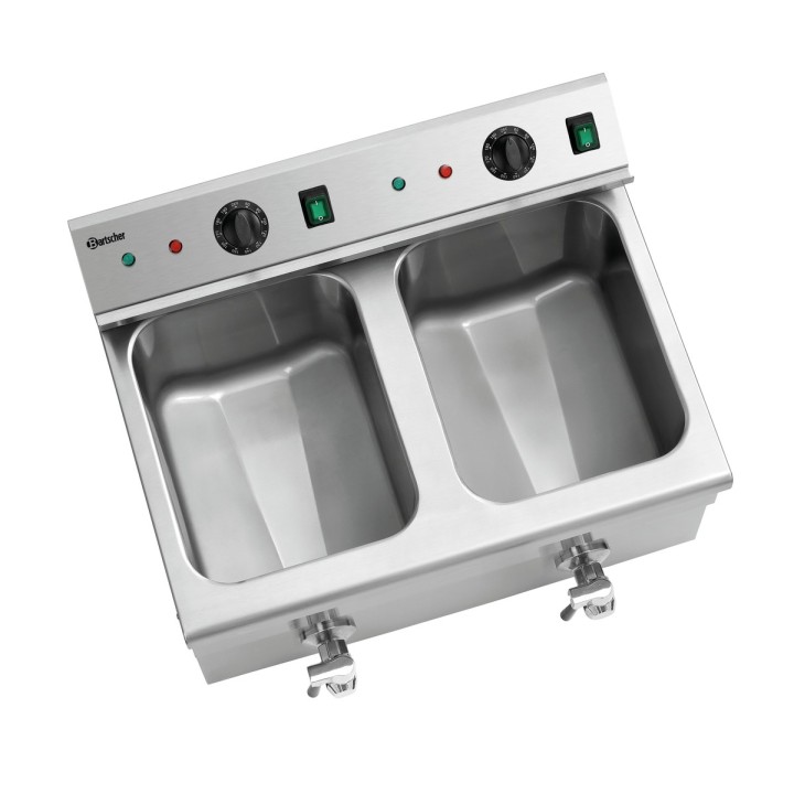 Bartscher fritös PLUS 2x8L