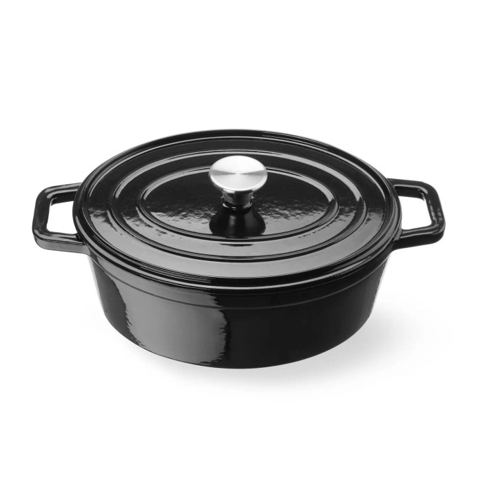 Hendi emaljerad gjutjärnsgryta 4,4 L
