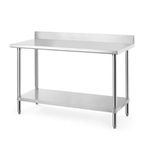 Hendi bord i rostfritt stål med hylla Budget Line 1200x600x950mm