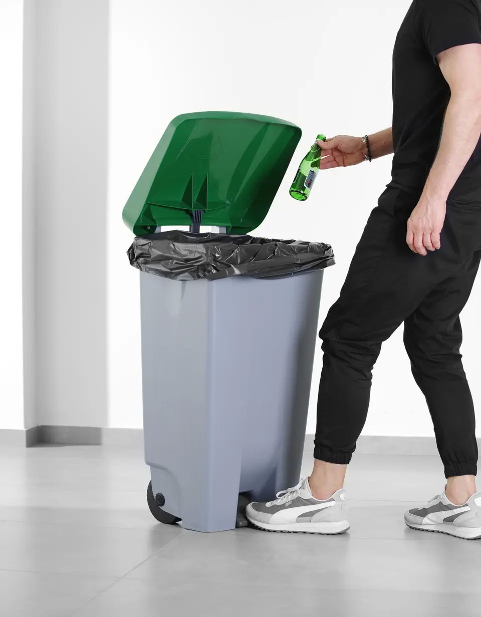 Hendi avfallsbehållare 120 L