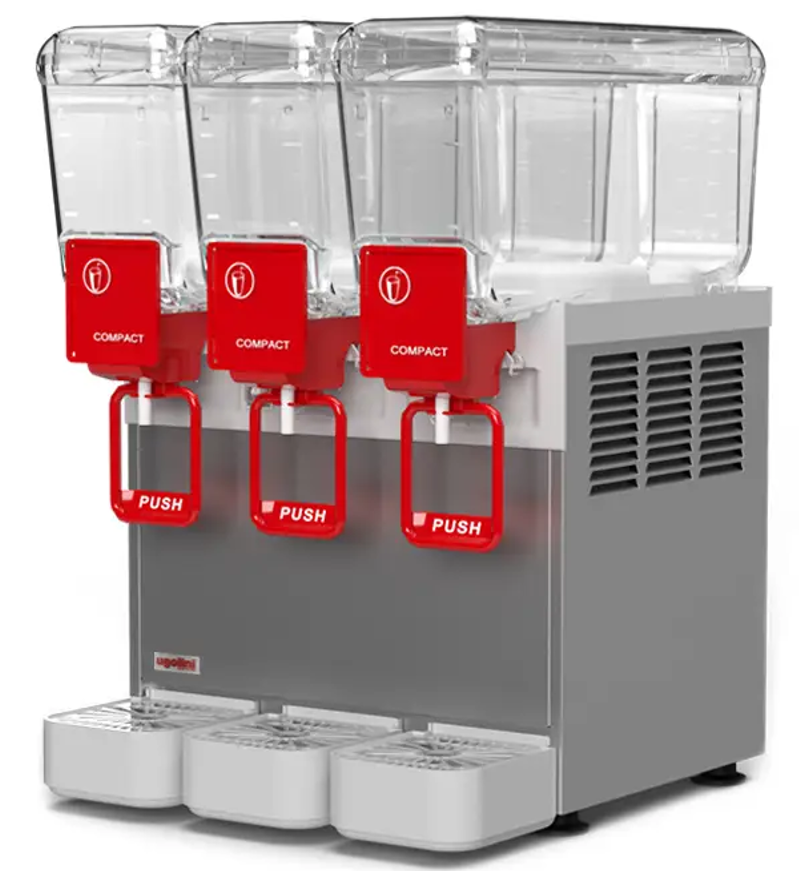 Ugolini dryckesdispenser Arctic Compact 5/3 i rostfritt stål