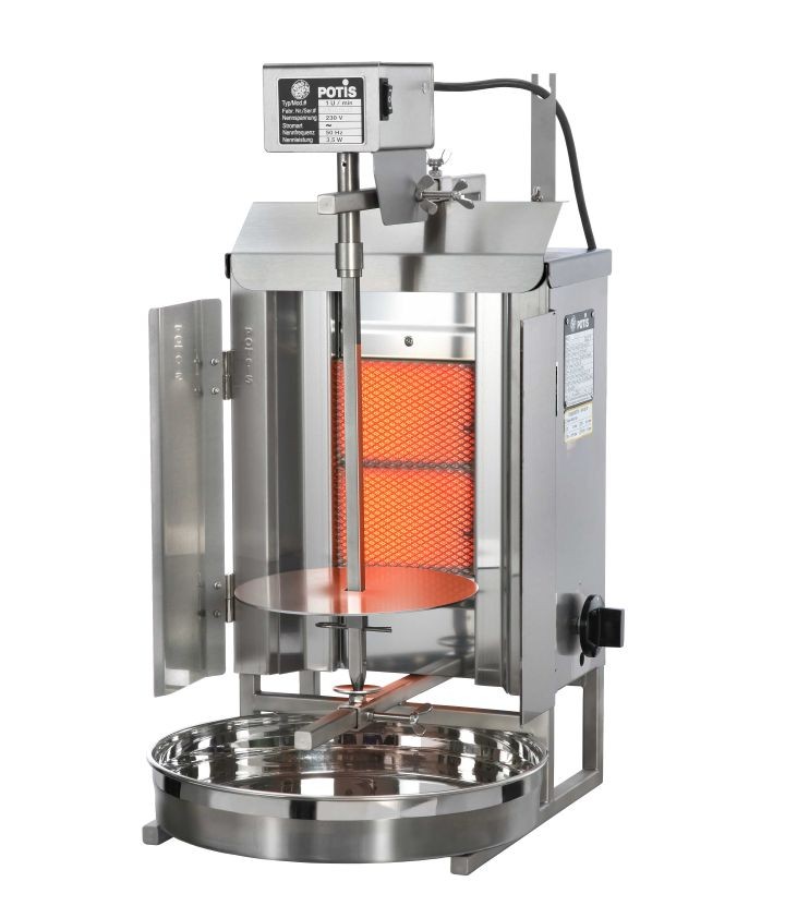 Potis kebabgrill GD1-S gasol
