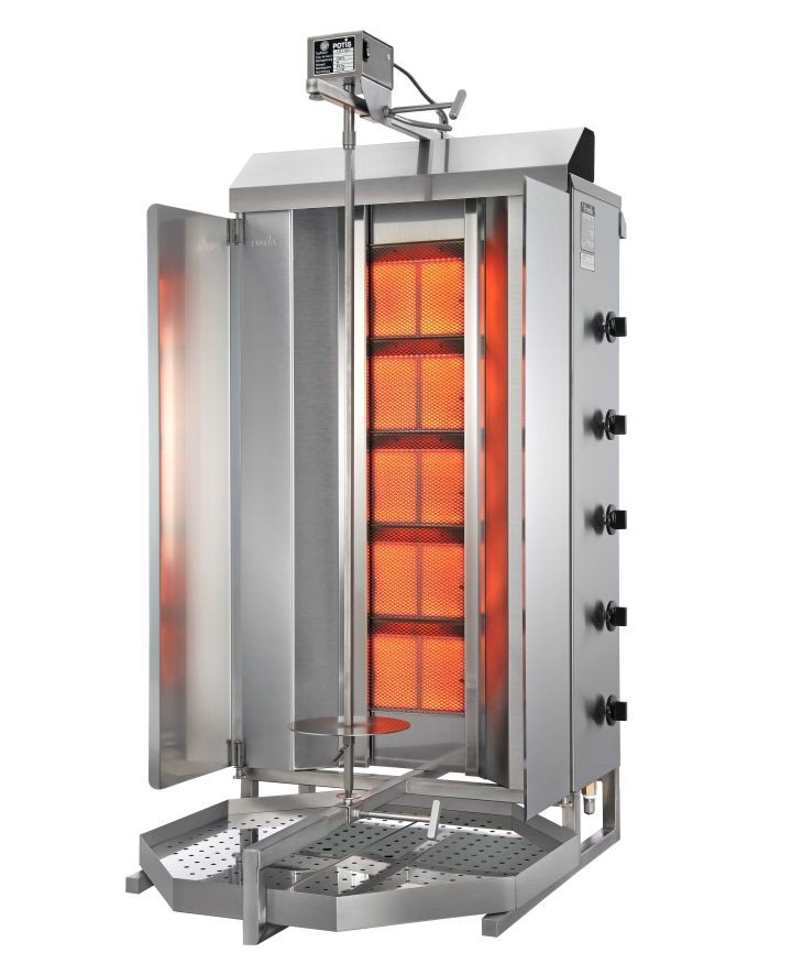 Potis kebabgrill GD5-S gasol