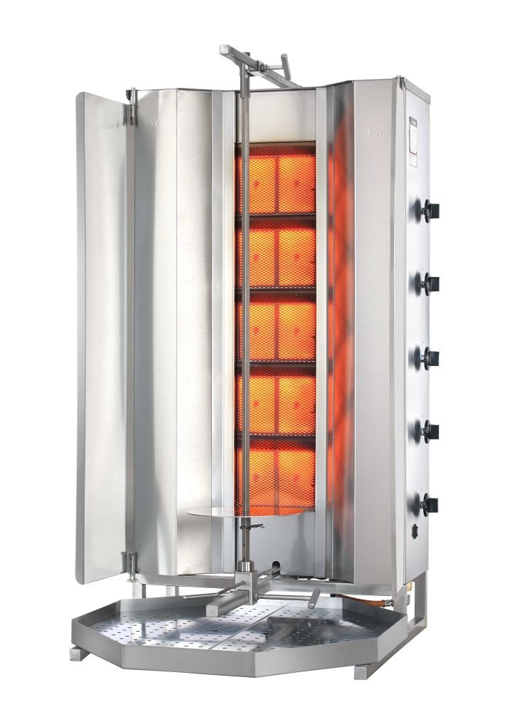 Potis kebabgrill MU GD5 gasol