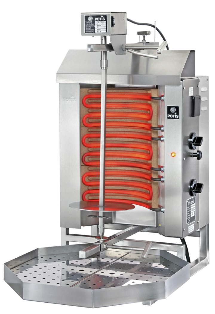 Potis elektrisk kebabgrill E1-S
