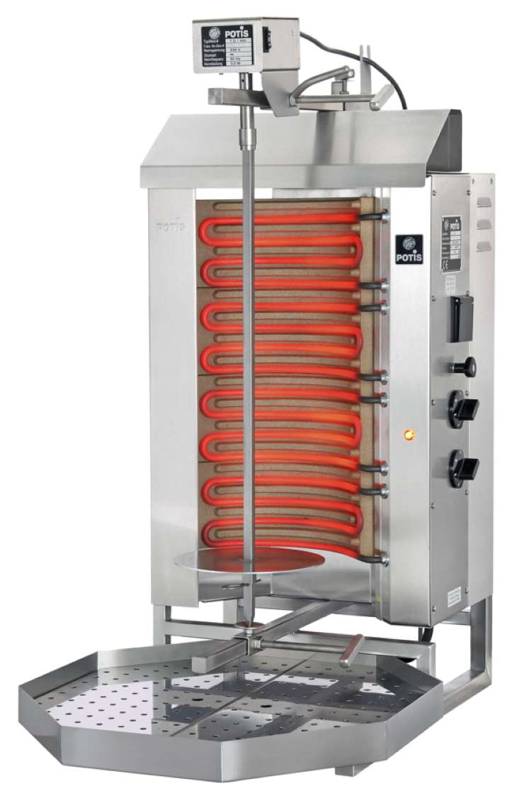 Potis elektrisk kebabgrill E2-S