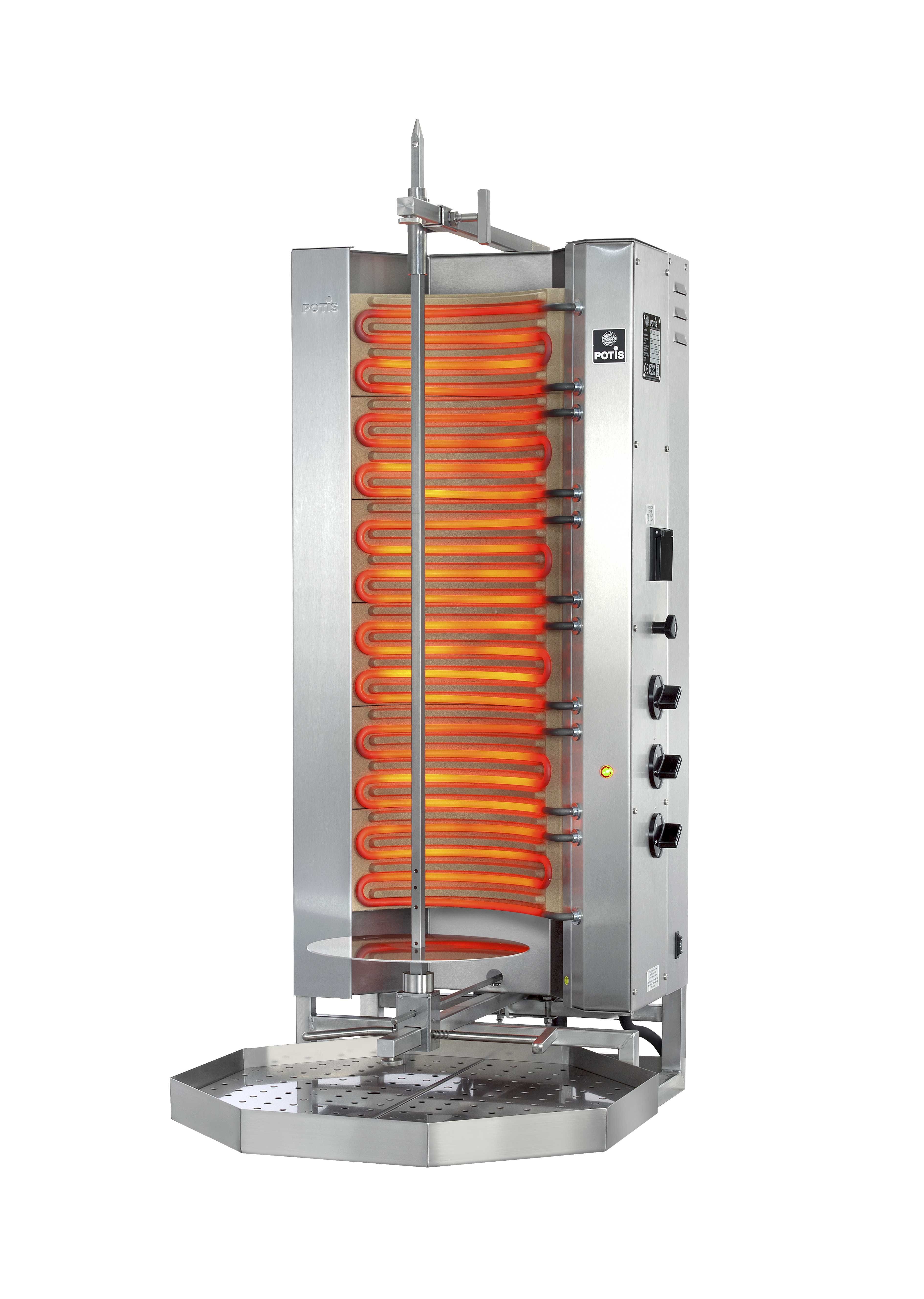 Potis elektrisk kebabgrill MU E3-S