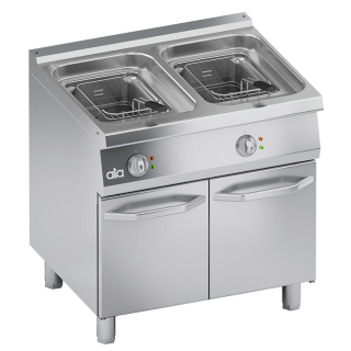 ATA fritös med stativ 2x10 L C2EFG1010