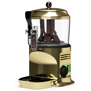 Ugolini gyllene varm chokladdispenser Delice 3 gold