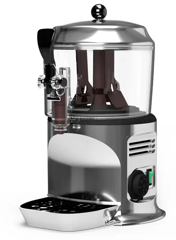 Ugolini silverfärgad varm chokladdispenser Delice 3 silver