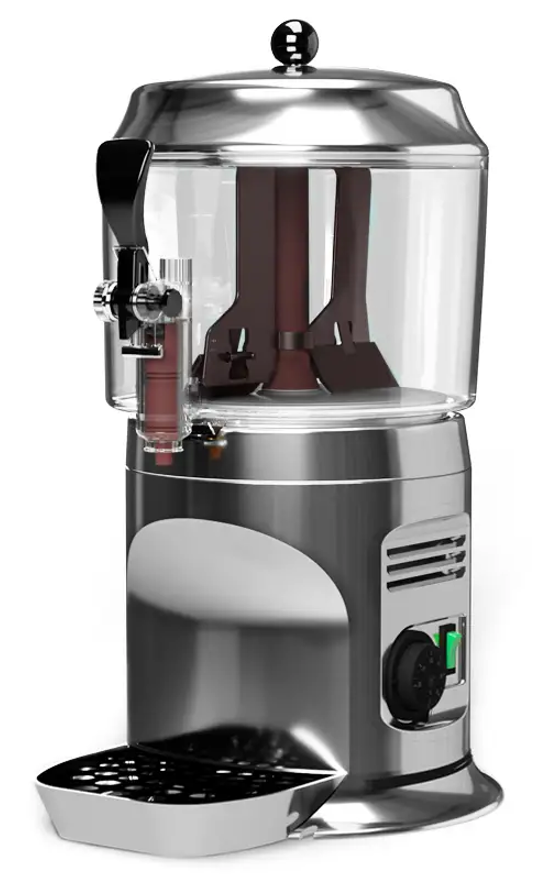Ugolini silverfärgad varm chokladdispenser Delice 5 silver