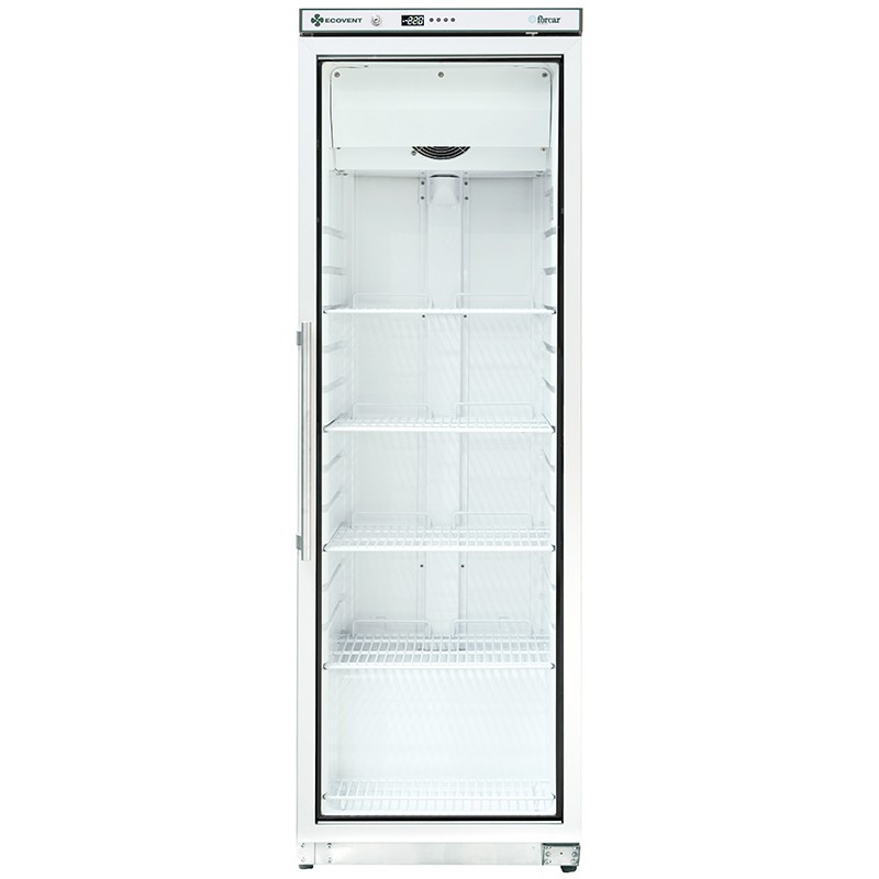 Forcar frysdisk med glasdisplay G-EFV400G