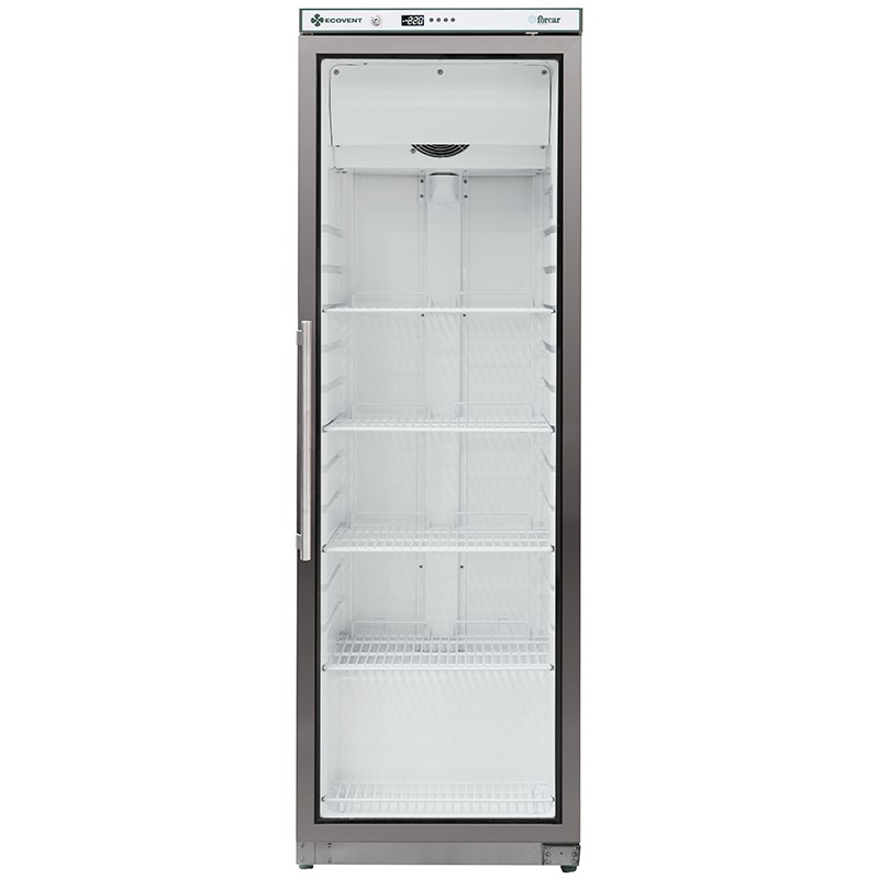 Forcar frysdisk med glasdisplay G-EFV400GSS