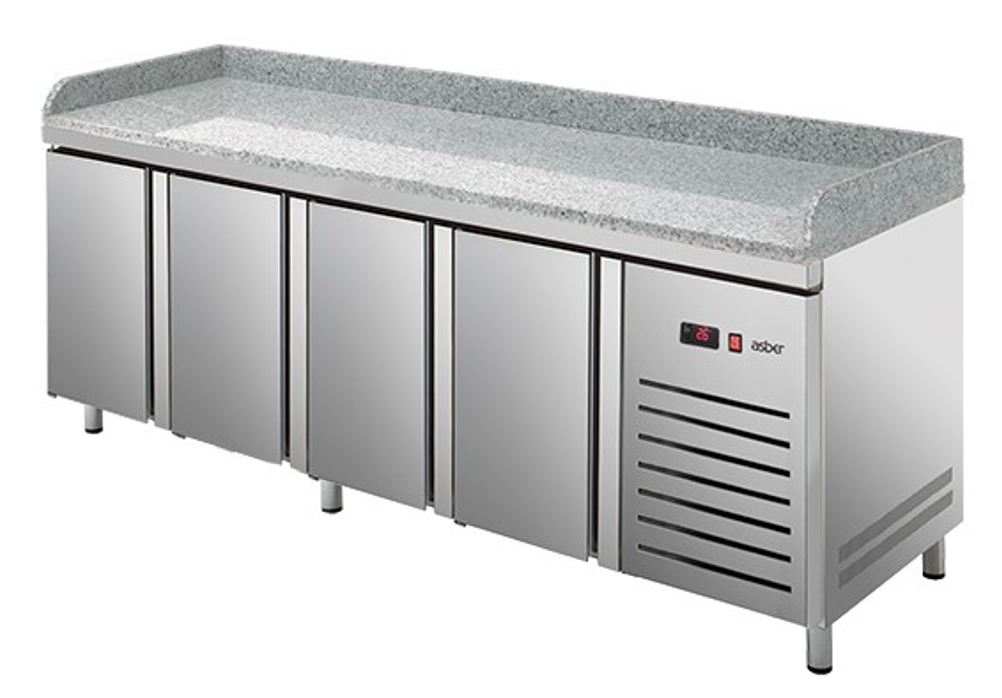 Asber pizzabänk ETP-7-225-40 HC GR