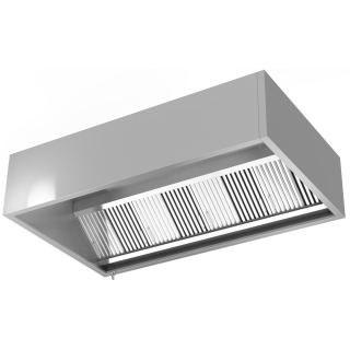 Väggmonterad lådformad ventilationskåpa 1000 mm