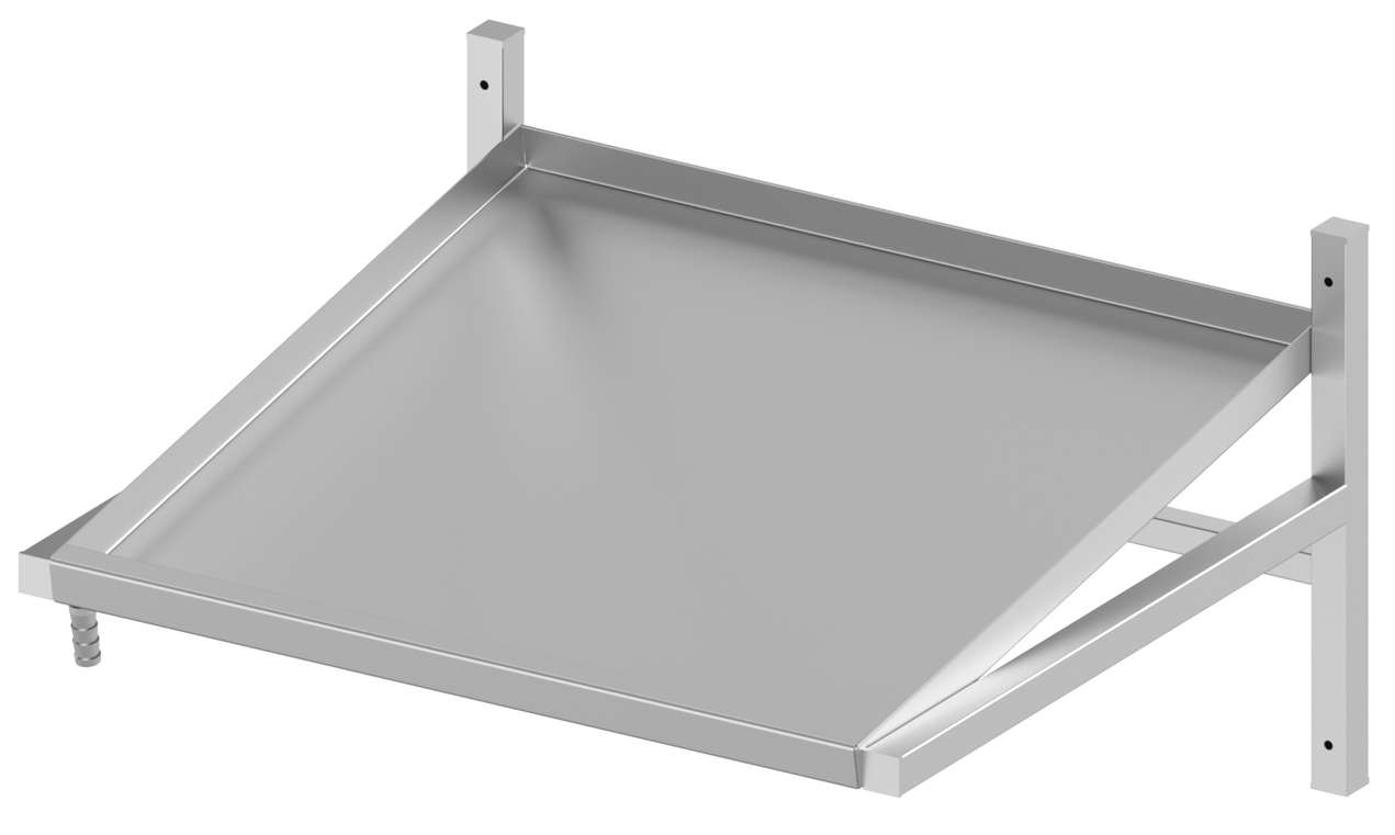 Vägghylla för diskkorgar 1100 mm