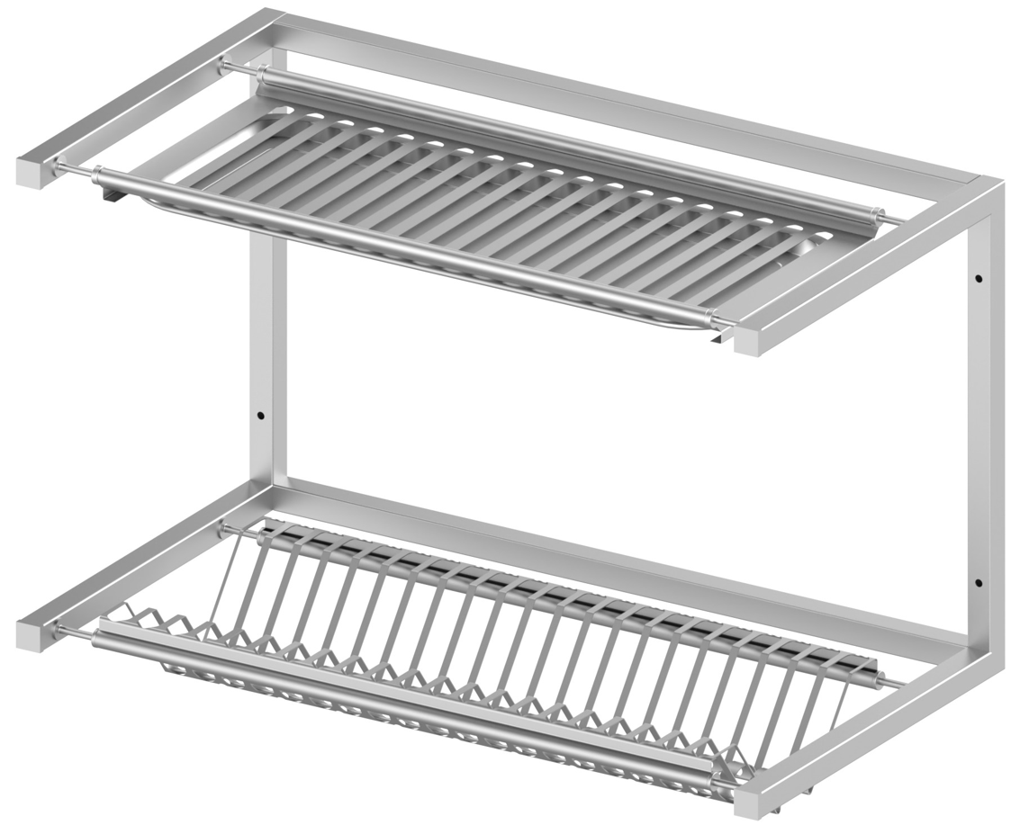 Vägghylla för disktorkning 810 mm
