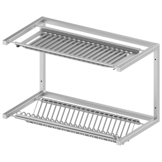 Vägghylla för disktorkning 1400 mm