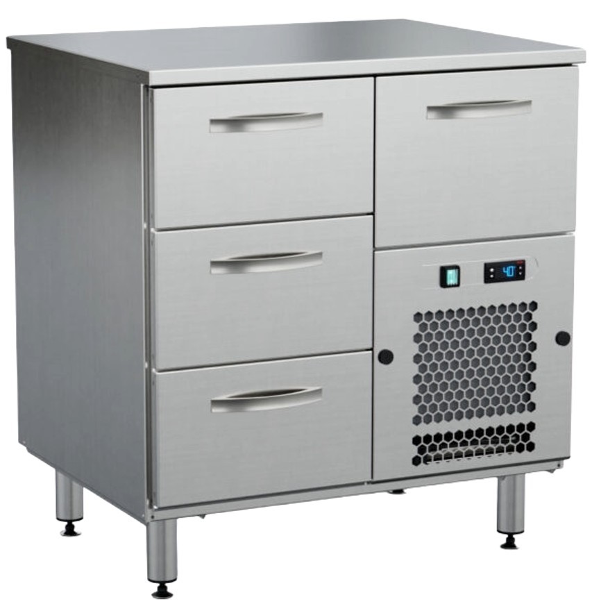 Inox Baltic kylbord för livsmedel TSK-804